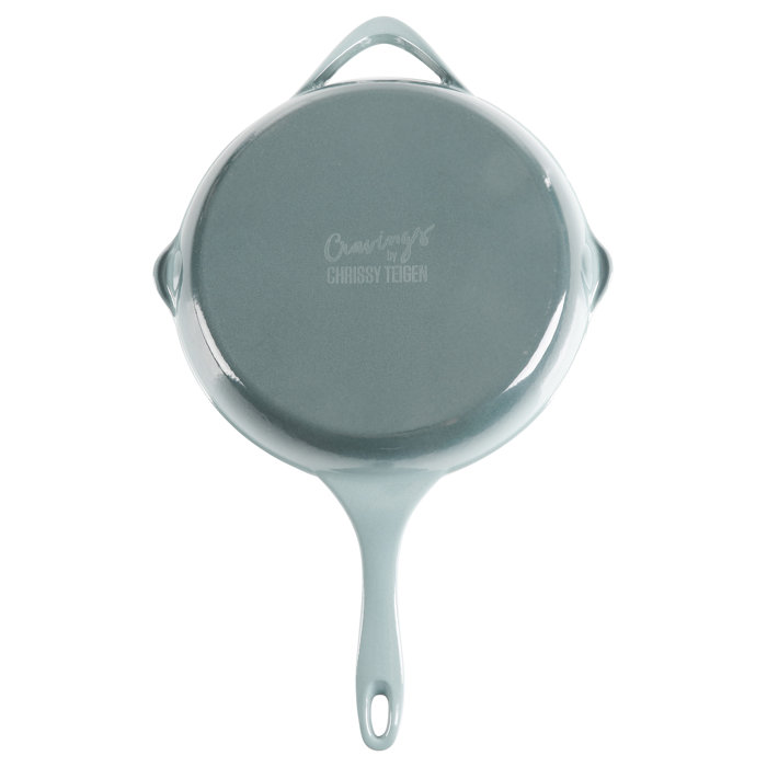 Cravings By Chrissy Teigen Enameled Cast Iron Non Stick 1 Piece Frying